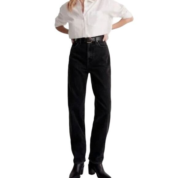 Madewell Baggy Straight Jeans in Raybard Wash size 27